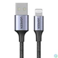 Kép 3/3 - UGREEN US199 Lightning - USB kábel, 2,4A, 1m (fekete)