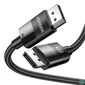 Kép 2/3 - UGREEN 80390 Display Port 1.4 fonott kábel 2x dugó, 2m