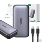 Kép 3/9 - UGREEN Nexode PB502 powerbank, 10000mAh, USB + USB-C, 30W PD (fekete)