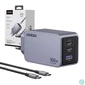 Kép 4/4 - UGREEN Nexode Pro fali töltő, 100W, GaN, USB + 2x USB-C (szürke)