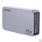 Kép 1/2 - UGREEN Nexode Pro lapos fali töltő, 65W, GaN, 2x USB-C + USB