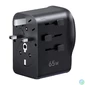 Kép 3/5 - Ugreen S550 univerzális utazási adapter / hálózati töltő, 65W, 2x USB-C, 1x USB-A