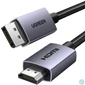 Kép 1/4 - Kábel DisplayPort do HDMI Ugreen DP123 4K 30Hz, 1,5m