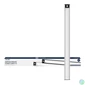 Kép 2/7 - Yeelight A60 mozgásérzékelő szekrényvilágítás 60cm, 2700K (ezüst)