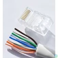 Kép 2/2 - UTP RJ45 moduláris dugó 8/8 CAT5e/CAT6