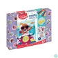 Kép 1/3 - Mozaikos képkészítő készlet, MAPED CREATIV, "Cute Animals", aranyos állatok