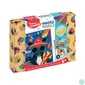 Kép 1/3 - Mozaikos képkészítő készlet, MAPED CREATIV, "Adveture Animals", kalandos állatok