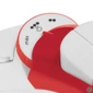Kép 4/4 - 26481-56/RH Light&Easy Brights Apple piros-fehér gőzölős vasaló
