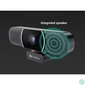 Kép 4/8 - All-in-1 Webcam 2K HD webkamera, 4MP, 94°, hangszóróval és mikrofonnal
