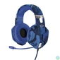Kép 1/3 - GXT 322B Carus PC / PS4 / PS5 - kék gamer fejhallgató mikrofonnal