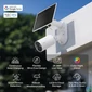 Kép 2/5 - TAPO C410 KIT beltéri/kültéri biztonsági kamera okos napelemes panellel, 3 MP 2K, IP65
