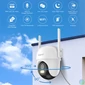 Kép 4/5 - OP1 motoros kültéri biztonsági kamera, H265, IR30, IP67, 4mm, 4MP, PT, Wi-Fi