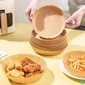 Kép 4/5 - Airfryer sütőpapír, olaj nélküli sütőhöz, kerek, 20 cm, 50 db / csomag BW1020C