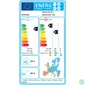 Kép 2/6 - Pandora 3,2 kW inverteres split klíma csepptálca fűtéssel, A++/A+, beépített WiFi, PAN35 KG