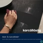 Kép 8/9 - EIT60433CT beépíthető indukciós főzőlap, fekete, 60 cm