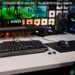 Kép 4/6 - Combo Helium 4in1 Black HU gamer billentyűzet+egér+pad+fülhallgató csomag