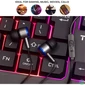 Kép 2/6 - Combo Helium 4in1 Black HU gamer billentyűzet+egér+pad+fülhallgató csomag
