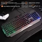 Kép 3/6 - Combo Helium 4in1 Black HU gamer billentyűzet+egér+pad+fülhallgató csomag