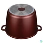 Kép 2/3 - BL-4088 Cerastone Collection lábas, 28 cm, fedővel, 10L, sötétvörös