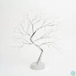 Kép 2/3 - 58930 LED-es asztali fa dekoráció, melegfehér, érintőgombos, elemes, USB-s