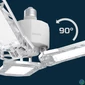 Kép 2/2 - HIGH BRIGHT 6000 Ultrafényes, 6000 lumen, E27 garázslámpa