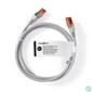 Kép 3/3 - UTP patch kábel, CAT6, S/FTP, kerek, 1.0 m 