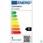 Kép 2/2 - LED izzó, GU10, spot (PAR16), 6,9 W, 575 lm, hideg fehér (6500 K), F