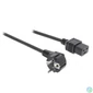 Kép 2/2 - 220V-os hálózati tápkábel Schuko IEC-320-C19 1.8-2 méter PCGP10300BK20 PC-186-C19