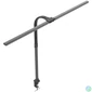 Kép 1/3 - Asztali LED lámpa, duplafejű, 18W, AVIDE, fekete