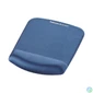 Kép 2/3 - Egérpad csuklótámasszal, habtöltésű, Fellowes® PlushTouch, kék