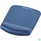 Kép 1/3 - Egérpad csuklótámasszal, habtöltésű, Fellowes® PlushTouch, kék