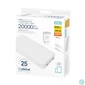 Kép 2/2 - Powerbank szett 20000 mAh +20W PD töltő Platinet fehér