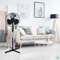 Kép 2/2 - Ventilátor álló 16" 40cm átmérő 40W, fekete Platinet