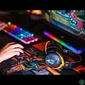 Kép 7/7 - A4-Tech Bloody M595 Renegade Midnight USB fekete-sárga gamer headset