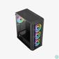 Kép 5/6 - Aerocool Prism v2 FRGB fekete (táp nélküli) ablakos ATX ház