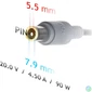 Kép 5/9 - Akyga AK-ND-18 20V/4,5A/90W 7,9x5,5mm Lenovo notebook hálózati töltő