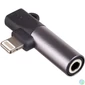 Kép 2/4 - Akyga AK-AD-63 Lightning input/output - Jack 3,5mm adapter