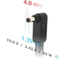Kép 2/4 - Akyga 19V/3,42A/65W 4x1,35mm Asus notebook hálózati töltő