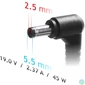 Kép 3/7 - Akyga AK-ND-61 19V/2,37A/45W 5,5x2,5mm Toshiba notebook hálózati töltő