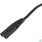 Kép 1/3 - Akyga "nyolc" 3m Europlug CEE 7/16 - IEC C7 SN-14 piskóta tápkábel