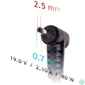Kép 4/5 - Akyga 19V/2,1A/40W 2,5x0,7mm Asus notebook hálózati töltő