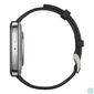 Kép 3/4 - Amazfit Active 2 (Square) Black Leather Prérmium NFC fekete okosóra