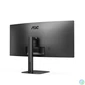 Kép 5/8 - AOC 34" CU34V5C/BK UWQHD VA 100Hz HDMI/USB-C/DP ívelt monitor