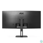 Kép 6/8 - AOC 34" CU34V5C/BK UWQHD VA 100Hz HDMI/USB-C/DP ívelt monitor