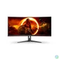 Kép 1/8 - AOC 34" CU34G2XE/BK UWQHD VA 144Hz DP/HDMI/USB ívelt gamer monitor