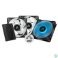 Kép 1/4 - Arctic P12 PWM PST RGB 120mm 3db fekete ventilátor + controller