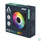 Kép 8/8 - Arctic P12 Pro A-RGB 120mm PWM fekete ventilátor