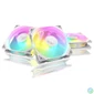 Kép 1/15 - ASUS TUF GAMING TR120 FAN ARGB fehér 3IN1 ventilátor