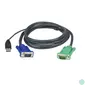 Kép 2/2 - ATEN 2L-5202U KVM Kábel USB VGA 1,8m