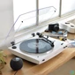 Kép 2/5 - Audio-Technica AT-LP3XBTWH automata szíjhatásos fehér Bluetooth/bakelit lemezjátszó